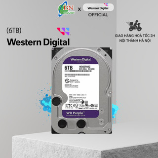 Ổ cứng Western Tím Purple 6TB chuyên camera Vĩnh Xuân bảo hành 36 tháng