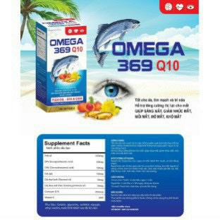 Viên Uống Dầu Cá Omega 3 6 9 Hộp 100 Viên