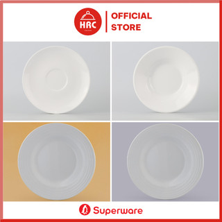 Đĩa Trắng Dĩa Lòng Sâu Nhựa Phíp Melamine Cao Cấp Nhiều Size