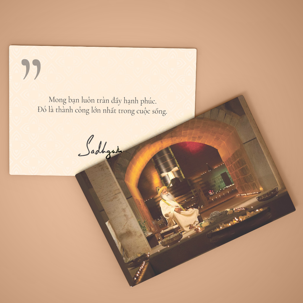 Bộ ảnh Đại Sư Sadhguru - Postcard 6 ảnh