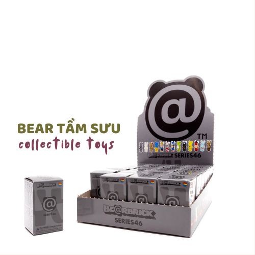 Mô hình Bearbrick Blindbox series 46 ngẫu nhiên