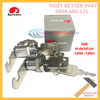 Ổ Khoá Tủ Cốp Ivan Full Size 2 Phân, 3 Phân (Chính Hãng)