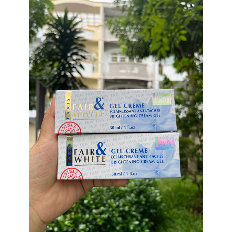 Kem dưỡng da giảm nám FAIR & WHITE BRIGHTENING TREATMENT GEL CREME 30ML