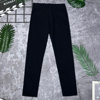 QUẦN BÒ JEAN NAM DÀI ĐEN TRƠN RÁCH GỐI NHIỀU MẪU BASIC CƠ BẢN ĐI HỌC ĐI LÀM ĐỀU ĐƯỢC