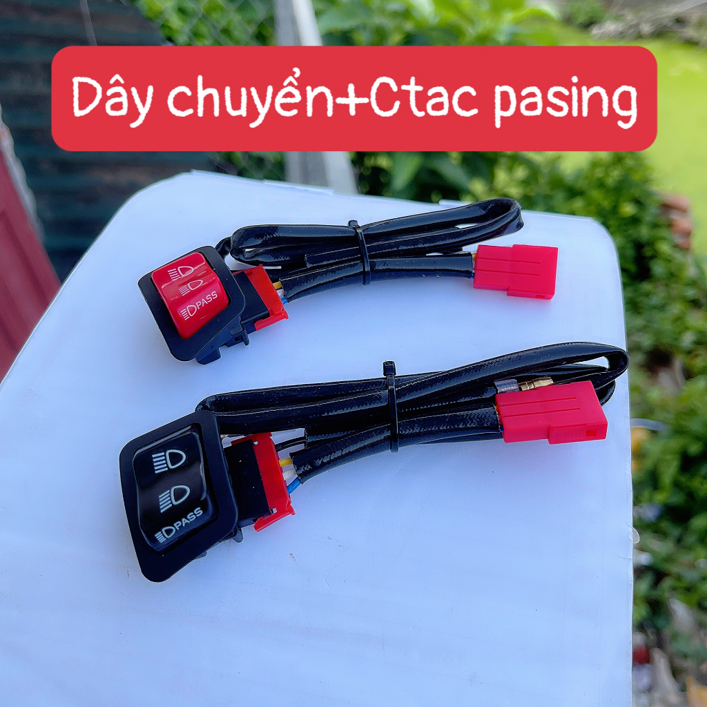 Giắc Chế passing sh xin vượt cho các dòng xe honda xài bóng halogen