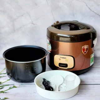 Nồi cơm điện Kalpen R6 cao cấp, dung tích 3,2l công suất 1200W nấu nhanh, hàng chính hãng