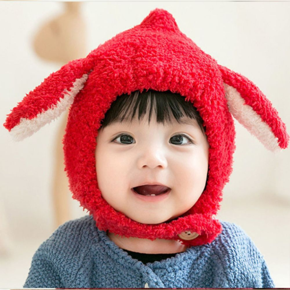 Mũ len tai Thỏ giữ ấm cho bé 5-36 tháng