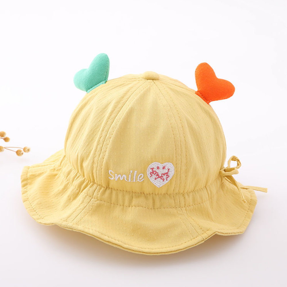 Mũ bucket cho bé chống nắng hình chú hươu có sừng đáng yêu cho bé từ 6 tháng đến 2 tuổi