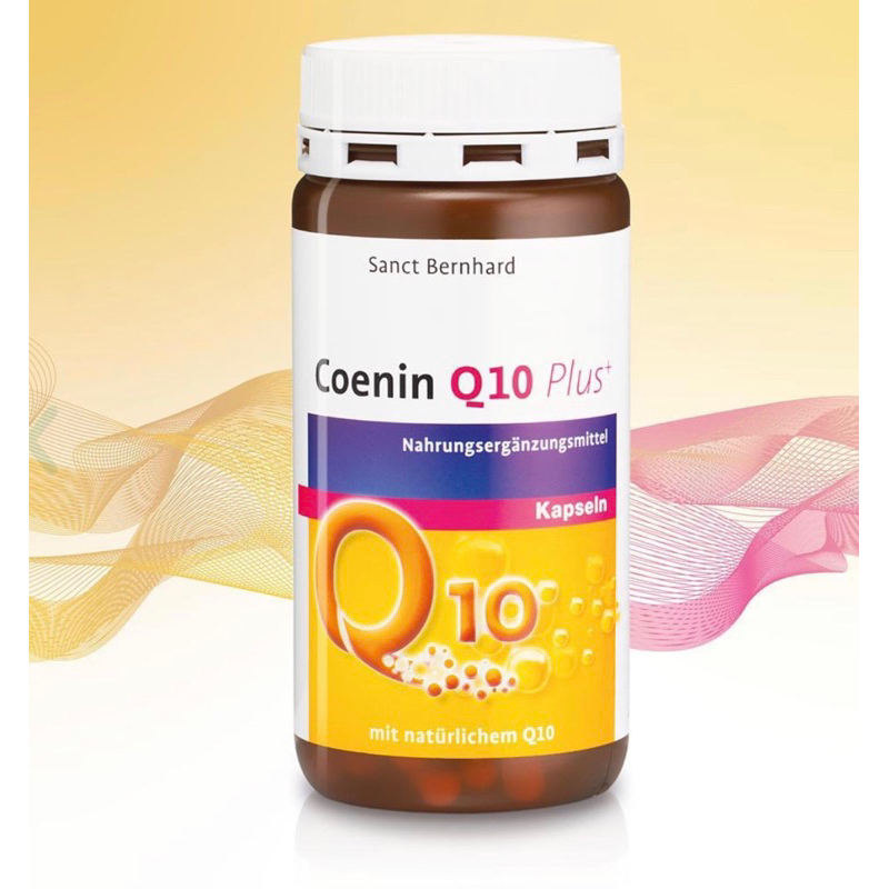 Viên uống bổ tim mạch Coenin Q10 Sanct Bernhard giúp cải thiện chức năng tim mạch, tăng cường sức đề kháng - Lọ 150Viên