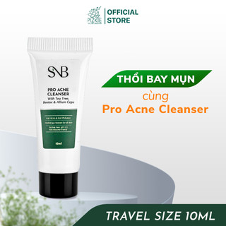 Sữa Rửa Mặt Giảm Mụn SNB PRO ACNE CLEANSER Dung Tích 10ml
