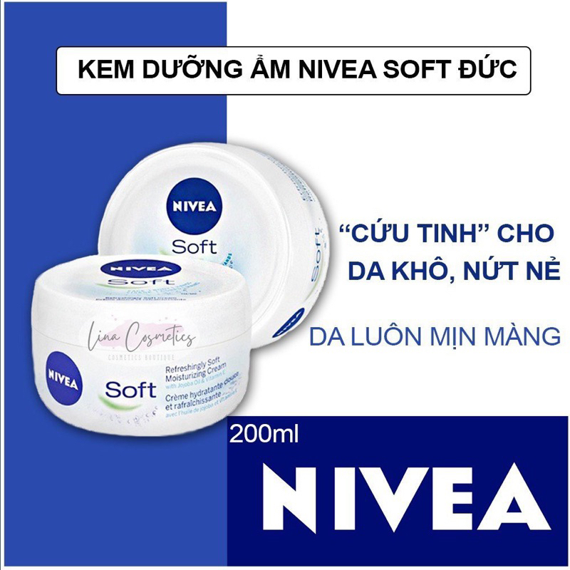 KEM DƯỠNG ẨM NIVEA SOFT.