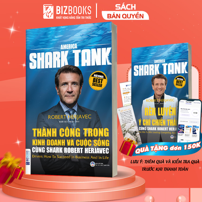 BIZBOOKS - Sách - Thành Công Trong Kinh Doanh Và Cuộc Sống Cùng Shark Robert Herjavec
