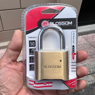Ổ khóa 4 số blossom thân đồng rộng 50mm - msoft