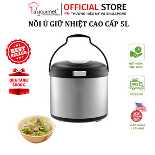  Nồi ủ giữ nhiệt cao cấp La gourmet 5L - 207807  tiết kiệm thời gian bảo toàn dinh dưỡng  inox 30 