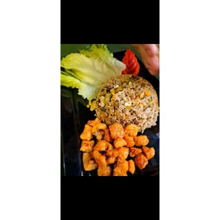 Tóp mỡ da giòn mắm tỏi [ túi 500g ]