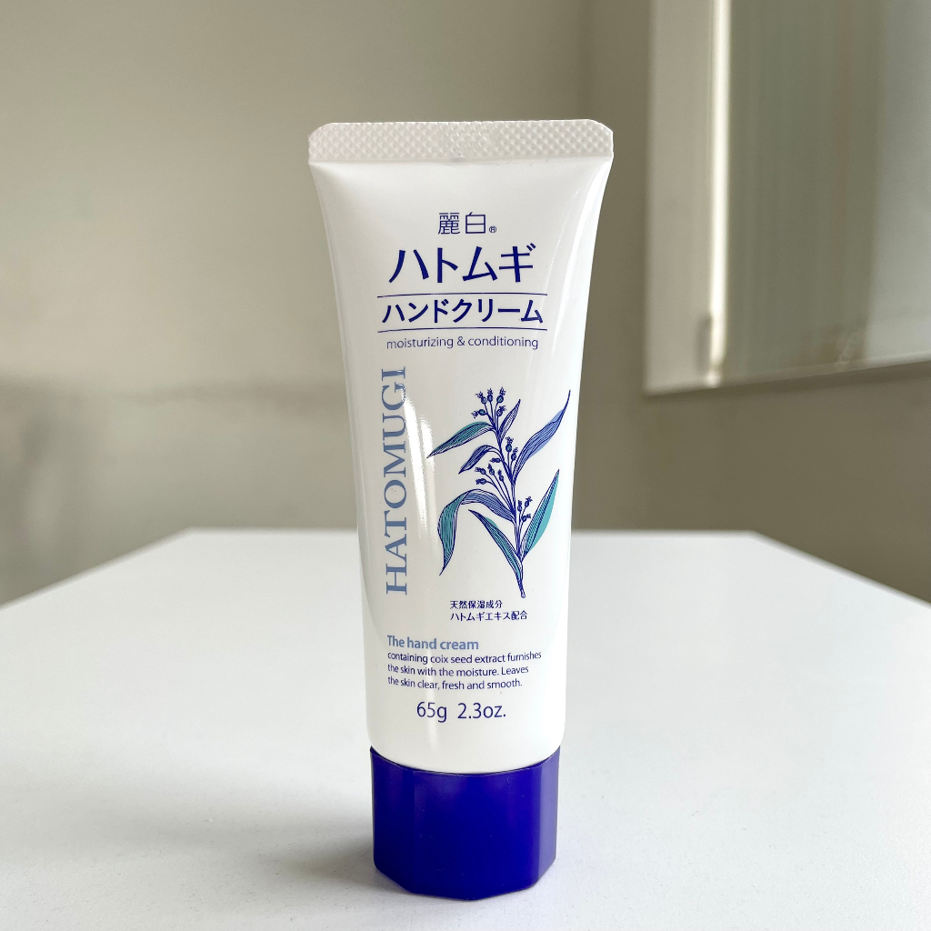 Kem Dưỡng Da Tay Hatomugi Moisturizing The Hand Cream 65g - Kem tay Hatomugi ý dĩ