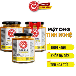 Combo mua 2 tặng 1 Mật ong rừng tinh nghệ Honimore 360g - giúp hỗ trợ cải thiện tiêu hoá