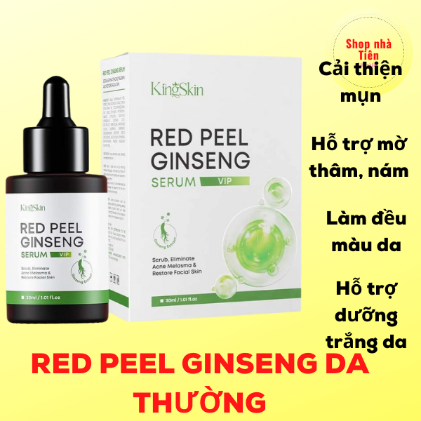 Serum Mụn sẹo nám Red Peel Ginseng VIP 30ml