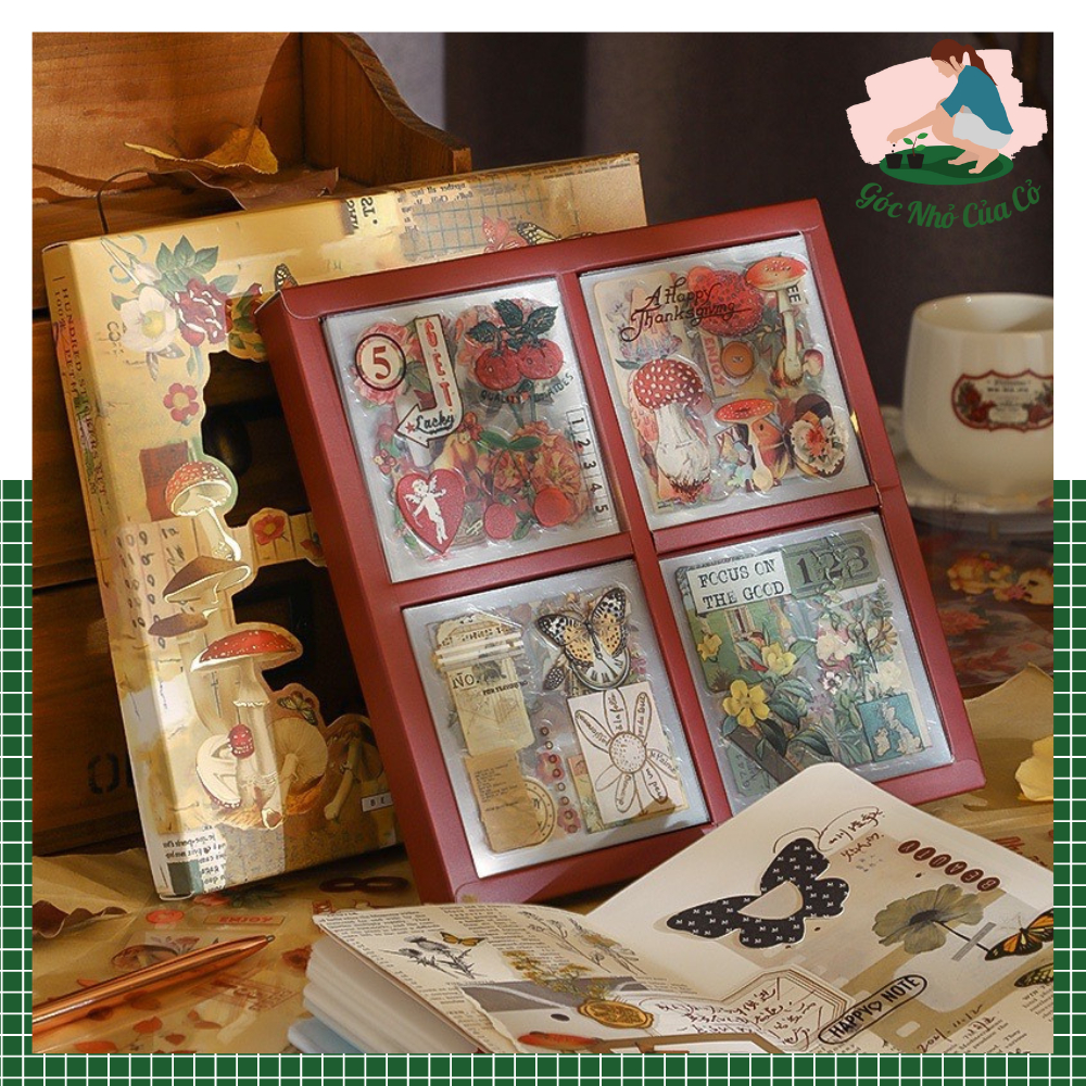 Sticker dán trang trí nhiều mẫu