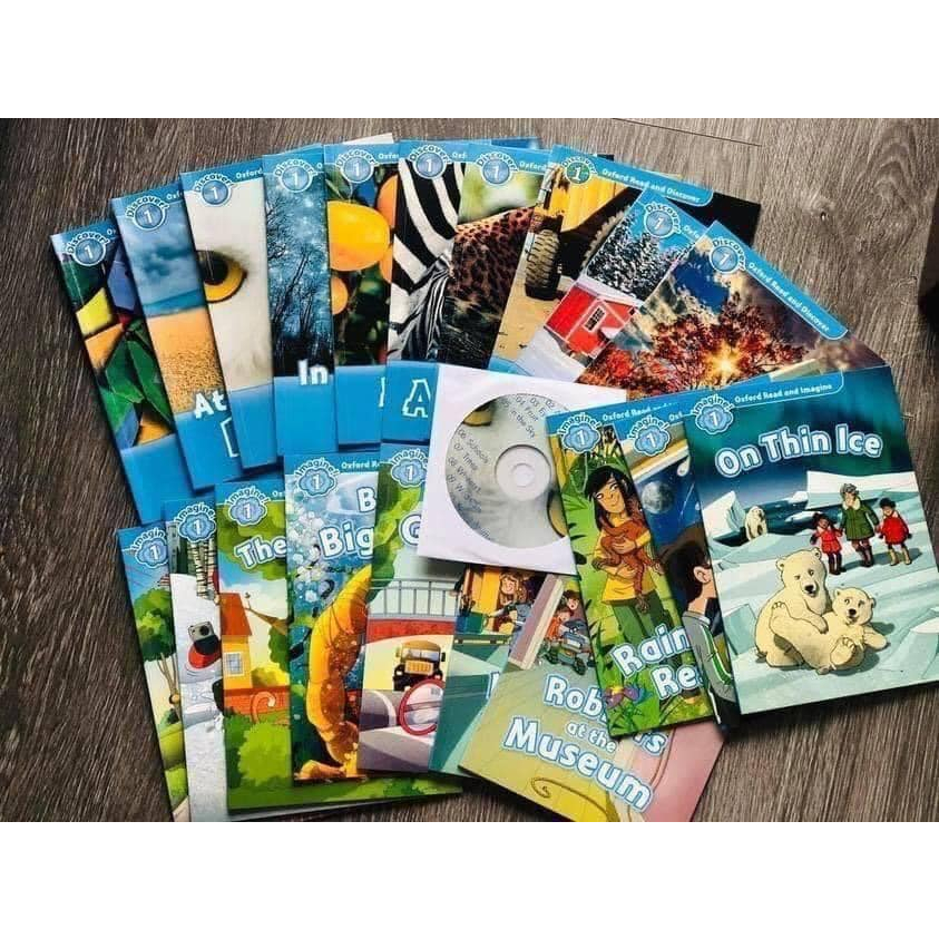 Sách - Oxford read and discover/imagine - Level 1-2-3-4-5-6