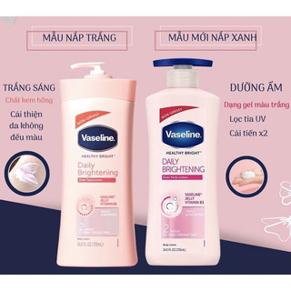 Sữa dưỡng da trắng hồng Vaseline Healthy White UV Lightening 725ml