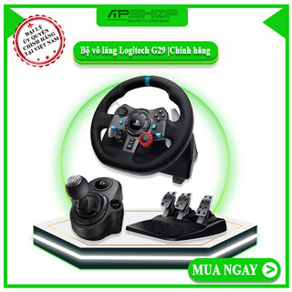 Vô lăng G29 Logitech + Bàn đạp ga G29 + Cần số G29 | VLLO00007 - HÀNG CHÍNH HÃNG