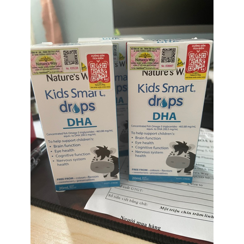 DHA Giọt cho bé từ sơ sinh