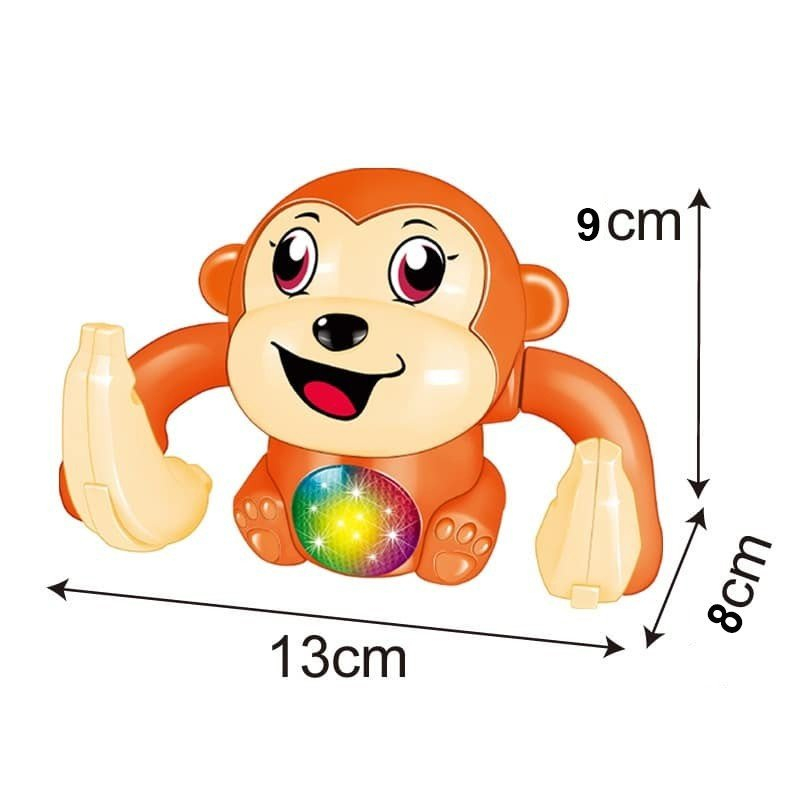 Đồ Chơi Khỉ Nhào Lộn Giải Trí Cho Trẻ Sơ Sinh Và Trẻ Nhỏ - Khỉ Con Nhào Lộn Đáng Yêu