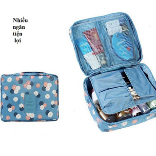 Túi Đựng Mỹ Phẩm, Đồ Trang Điểm Makeup, Đựng Đồ Cá Nhân Du Lịch Chống Thấm, Chống nước dày dặn tiện lợi
