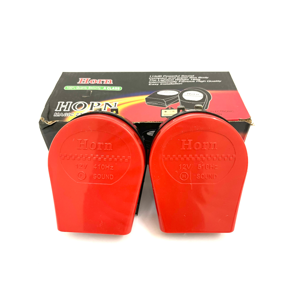 Còi Ngân 8 Tiếng 12v Lắp Oto Xe Máy- Âm Thanh Ngân Cực Hay