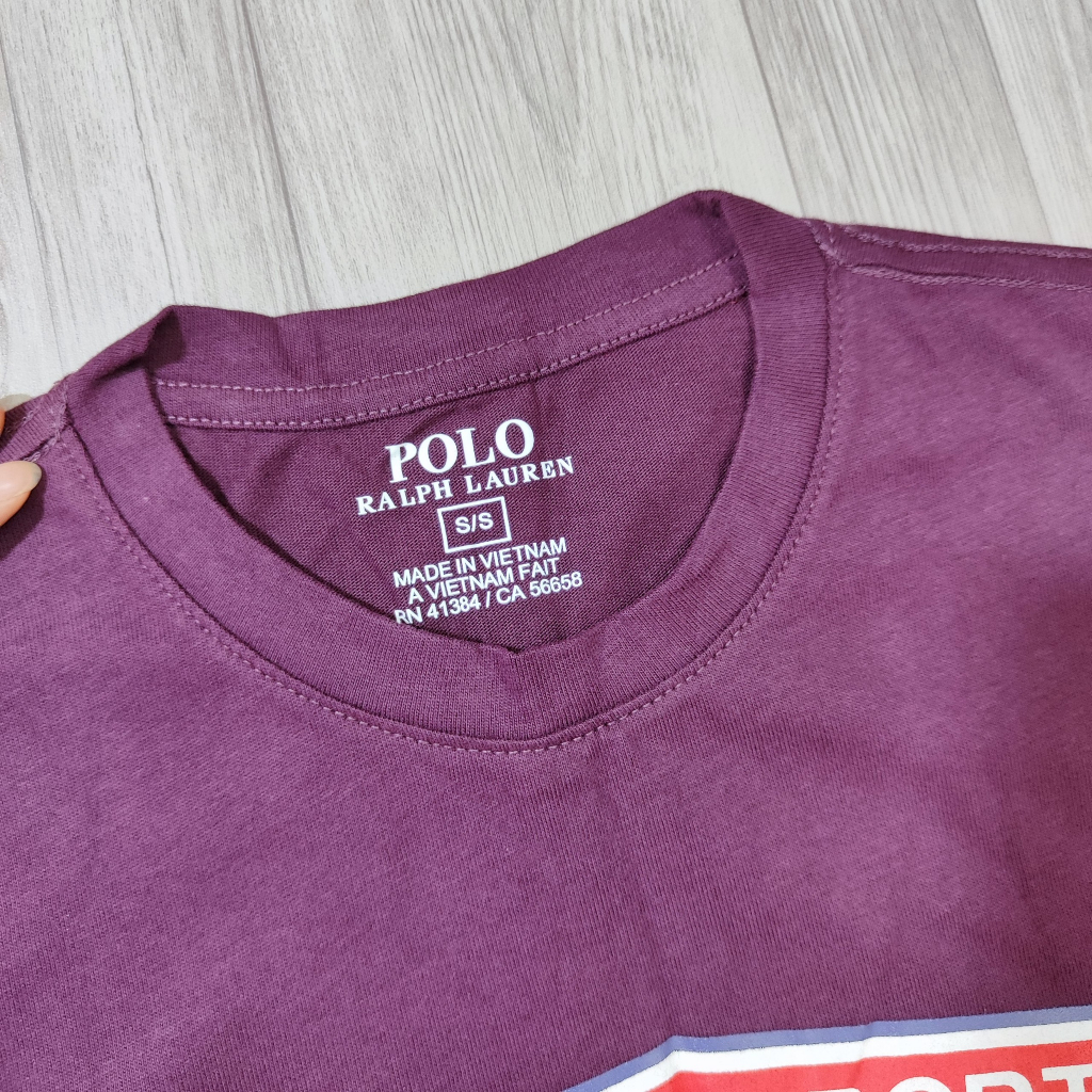 Áo phông nam xuất dư Ralph Lauren 100% cotton
