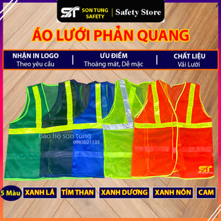 Áo phản quang, áo lưới phản quang, chất lượng, giá tốt