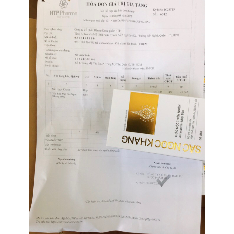 Viên uống Sắc Ngọc Khang 60 viên, chính hãng 6 tặng 1.