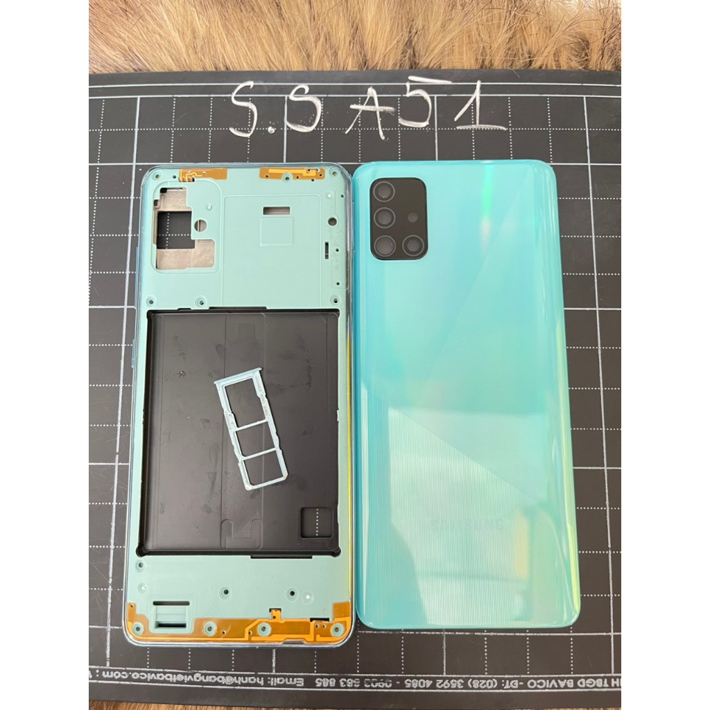 Vỏ+ nắp lưng thay thế sam sung A51