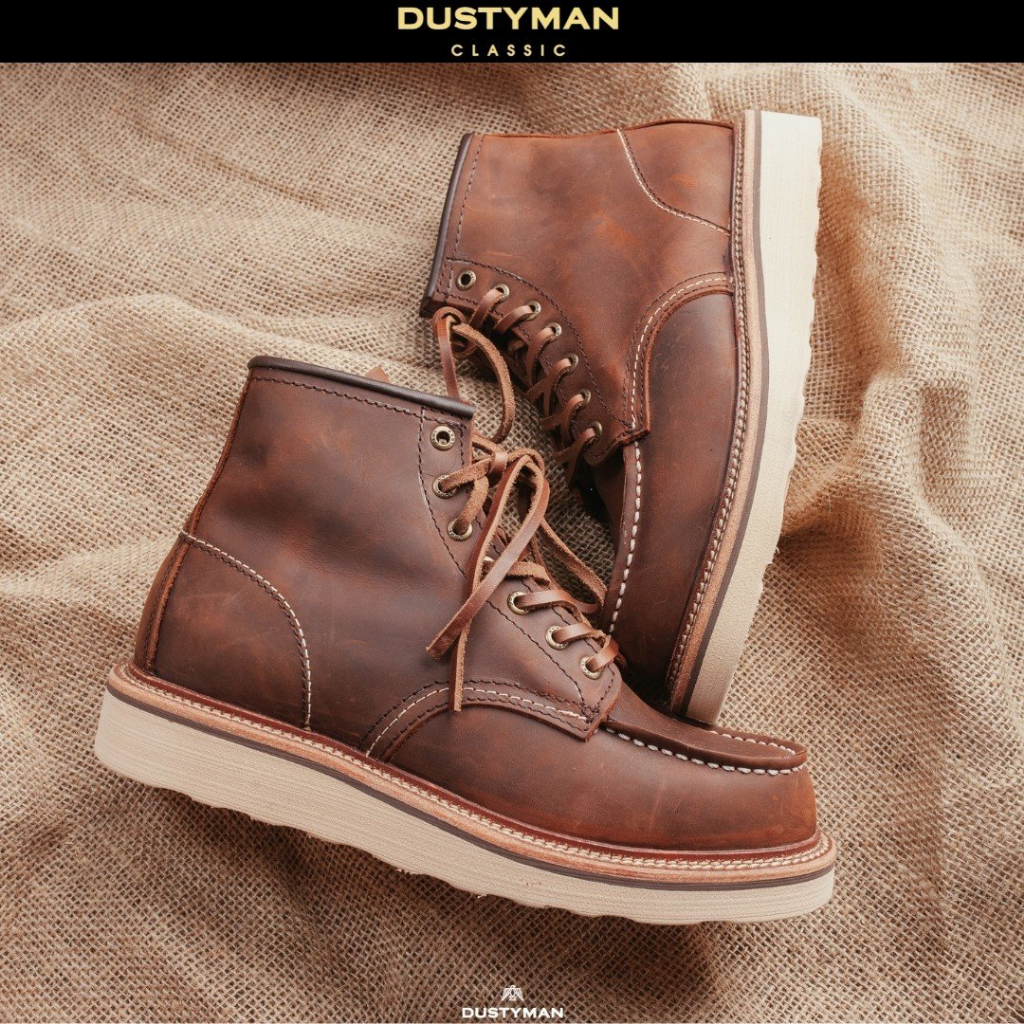 Giày Nam Cao Cổ Steve Da Bò Cao Cấp DUSTYMAN