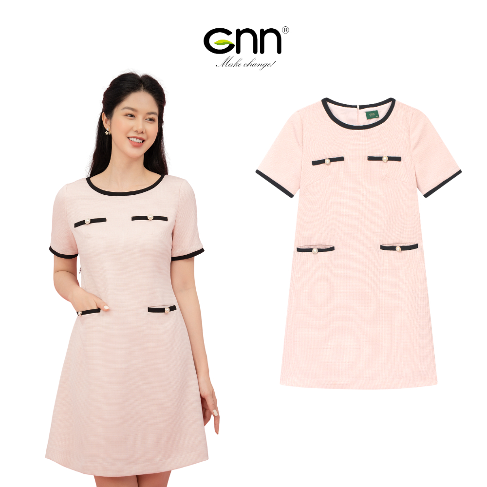 Váy 2 Lớp Đầm Ngắn Thiết Kế W2DNT121HOG GNN