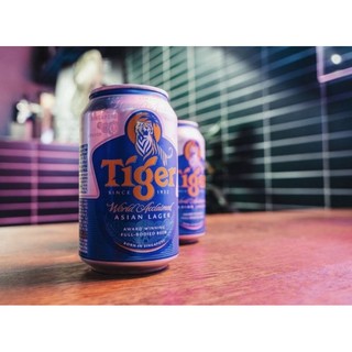 [1 thùng] Bia tiger nâu (24 lon)
