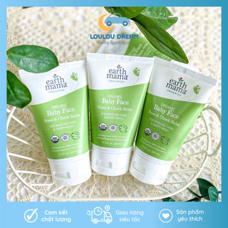 Kem dưỡng mặt Earth Mama hữu cơ cho bé Organic Baby Face Nose & Cheek Balm 60ml