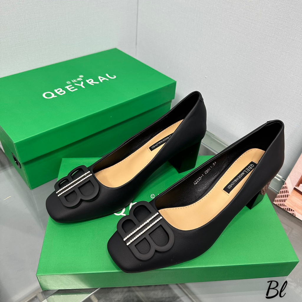 GIÀY CAO GÓT QBEY TAG BB GÓT VUÔNG