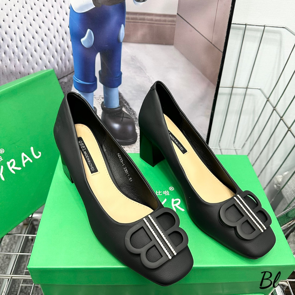 GIÀY CAO GÓT QBEY TAG BB GÓT VUÔNG