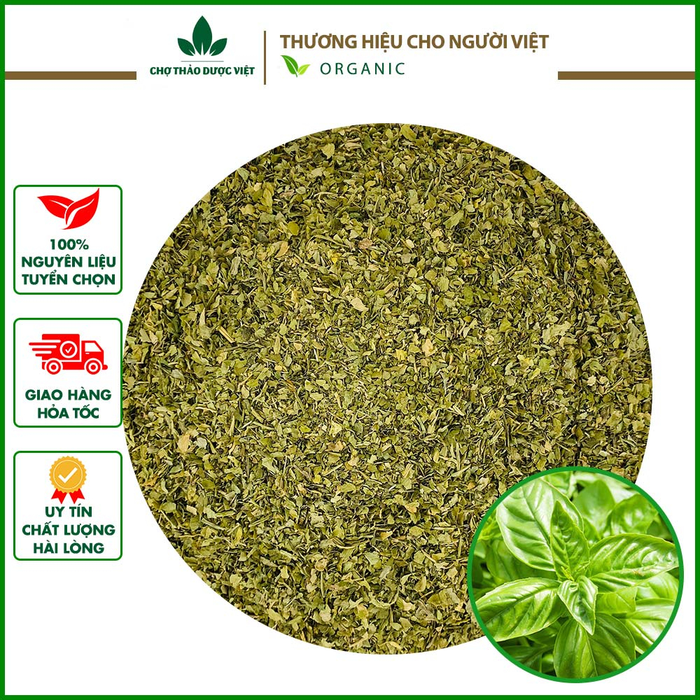 1kg Lá húng quế tây sấy lạnh nguyên chất - Chợ Thảo Dược Việt
