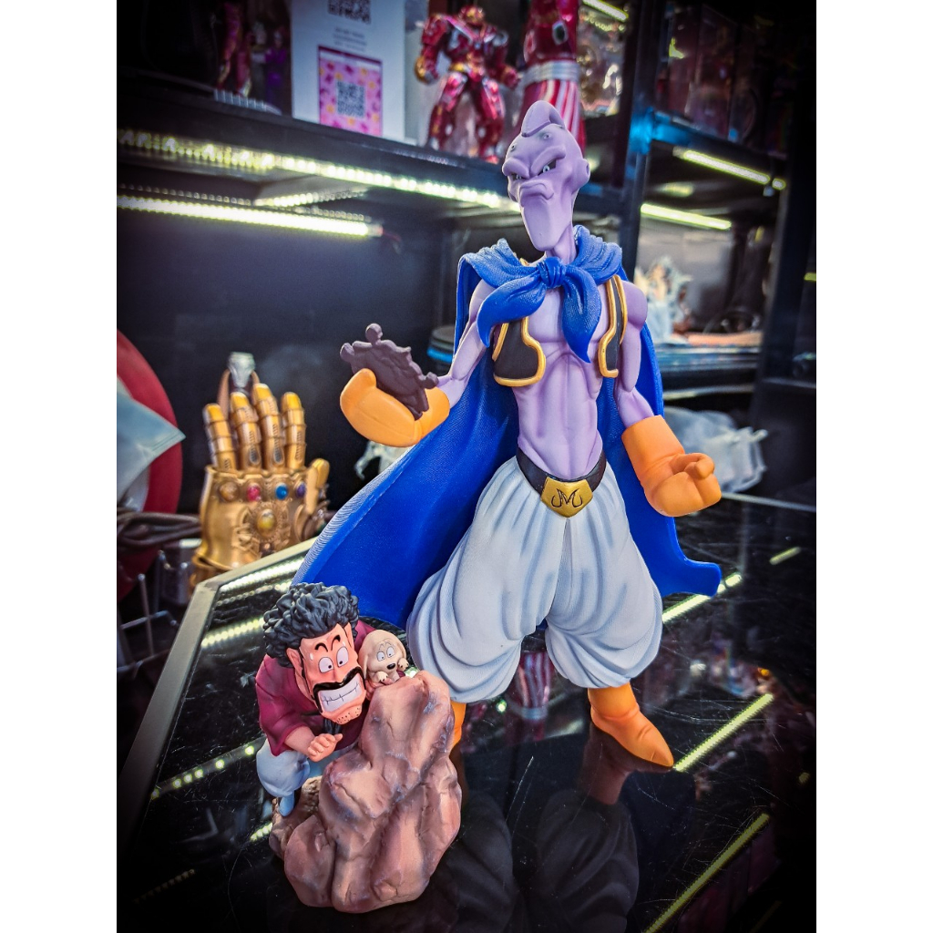 Mô Hình Evill Buu Kèm Satan cao 30cm Trong Dragon Ball