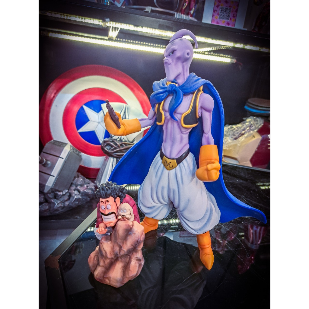 Mô Hình Evill Buu Kèm Satan cao 30cm Trong Dragon Ball