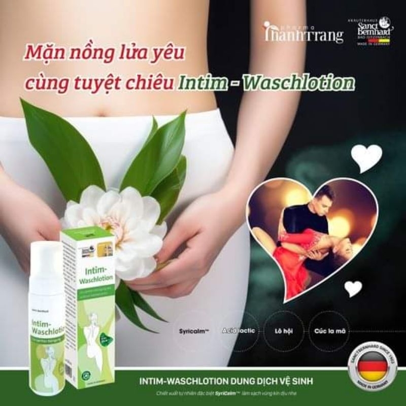Dung dịch vệ sinh phụ nữ Intim - Waschlotion