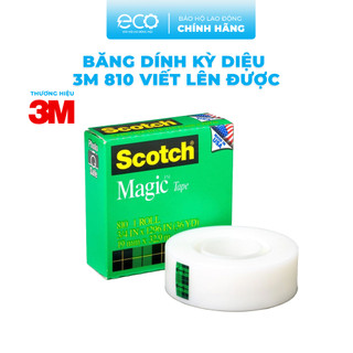 Băng dính kỳ diệu 3M 810 siêu dính, viết lên được, xé được bằng tay
