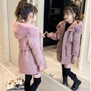 Áo khoác parka kid siêu ấm có mũ hàng qc