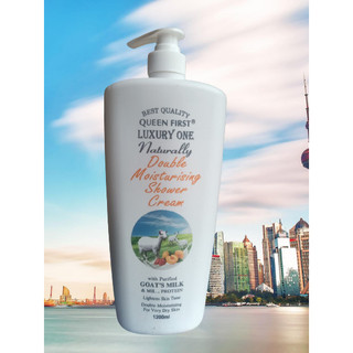 ComBo 2 Chai Sữa tắm LUXURY 1200ml (tinh chất sữa dê tráng sạch dưỡng ẩm toàn thân)