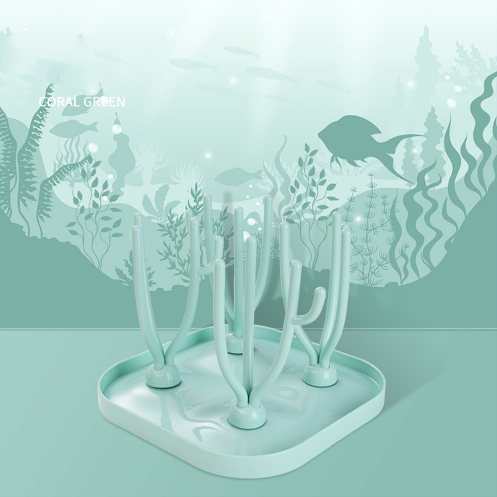 Khay úp bình sữa, núm ti siêu tiện lợi