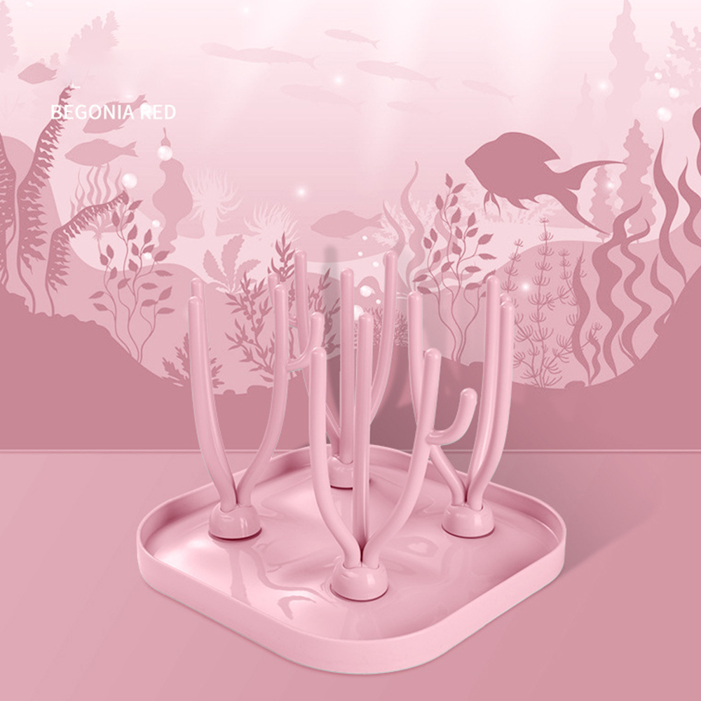 Khay úp bình sữa, núm ti siêu tiện lợi