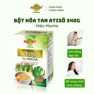 Bột Hòa Tan Atisô Hùng Phát Hộp 340G - Thức Uống Ngon và bổ dưỡng